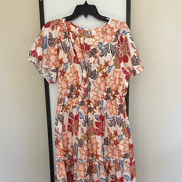 Anthropologie Somerset Maxi Dress Size L - Picture 4 of 8